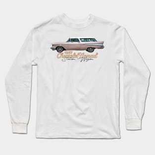 1957 Chevrolet Nomad Station Wagon Long Sleeve T-Shirt